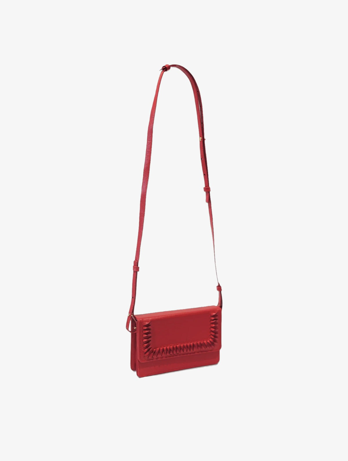 Real Belt Bag Red, belt bag de cuero hecha a mano, Bibiana Hernández · foto 2