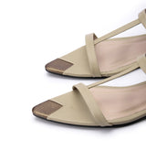Mosaic Sandals Beige