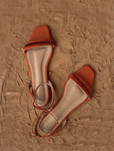 TERRACOTA SANDALS