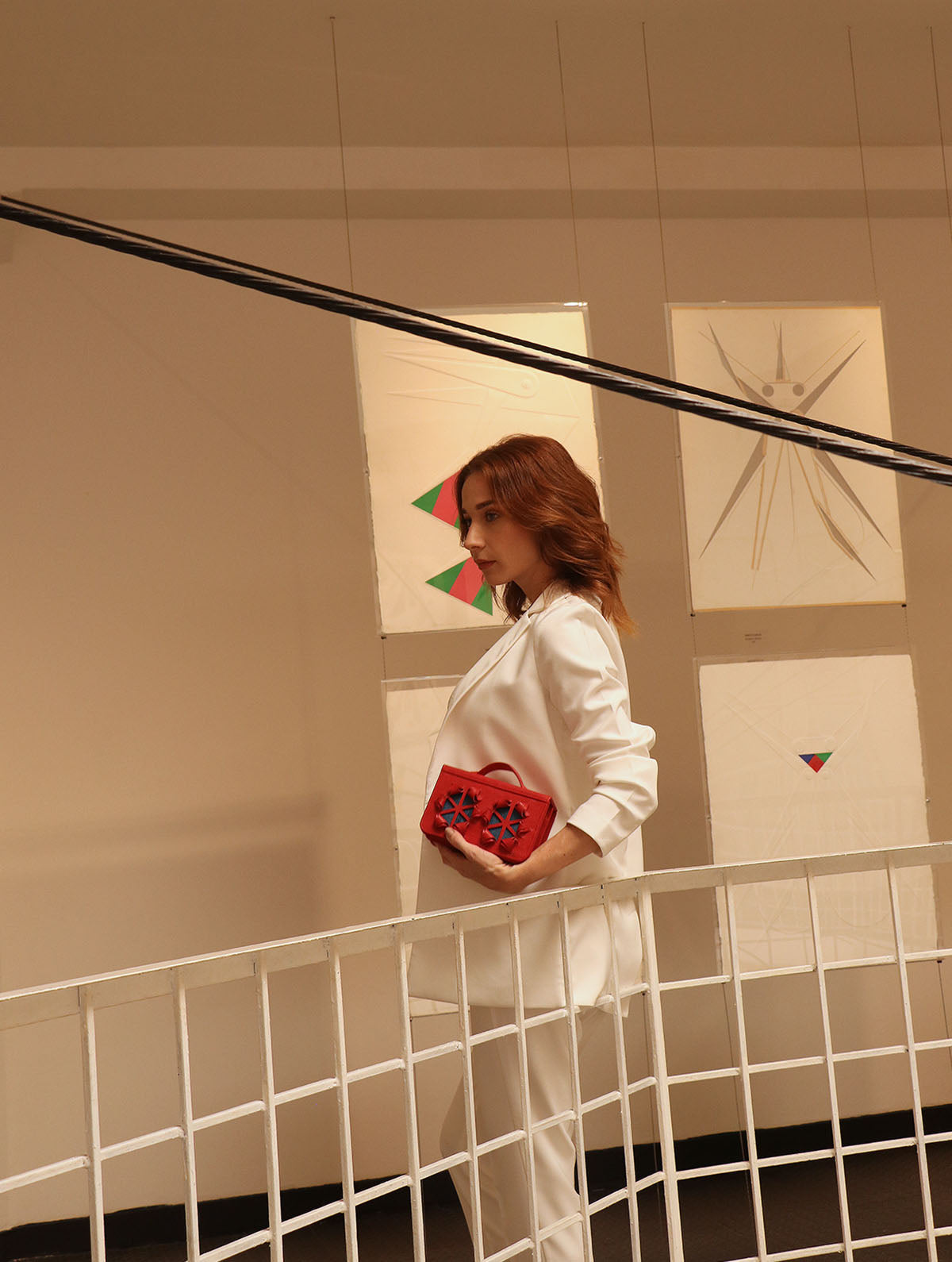 Bolsa Orquídea Roja