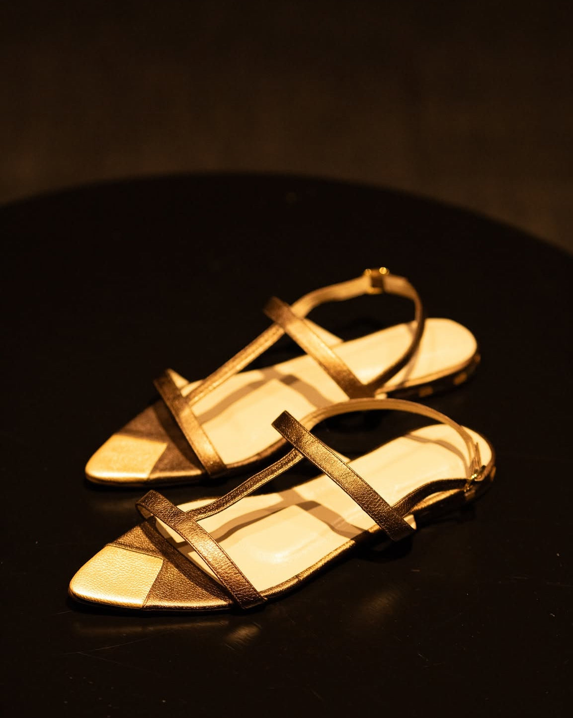 Mosaic Sandals Bronce